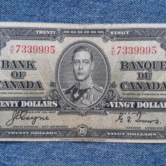 20 Dollars 1937 Canada