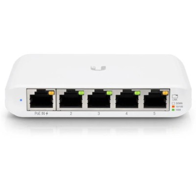 Switch Ubiquiti UniFi USW-FLEX MINI, 5 port, 10/100/1000 Mbps foto