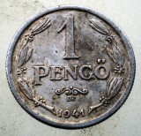 1.190 UNGARIA WWII 1 PENGO 1941, Europa, Aluminiu