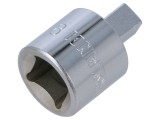 Cap pătrat tubular 1/2" manşon 35mm oţel crom-vanadium