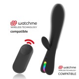 Brilly Glam-Erik Vibrator + Watchme Remote Control-Silicon, 10