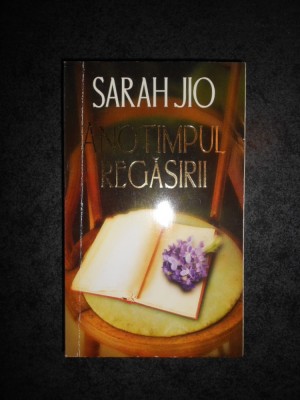 SARAH JIO - ANOTIMPUL REGASIRII foto