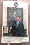 Poster istoric Regele Mihai I - Fundatia Forbes / SUA 1991