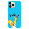 Husa compatibila cu Apple iPhone 13 model I love Donuts!, Silicon, TPU, Viceversa, Transparent, Carcasa