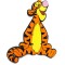 Autocolant sticker decorativ de perete 3D din desene animate Winnie the Pooh-Tip Tigru