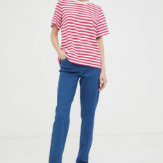 Wrangler jeansi Straight femei high waist