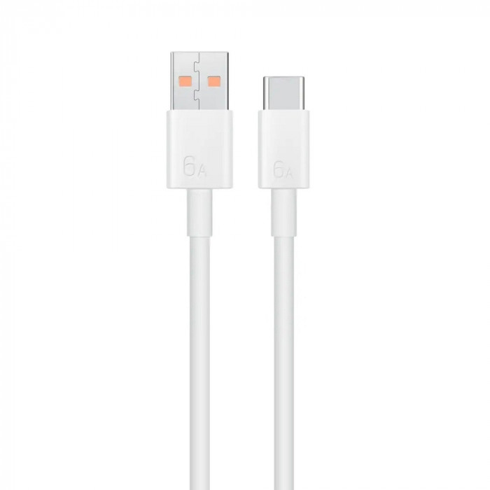 Cablu Original HUAWEI SuperCharge USB - Tip C 6A (Alb) LX04072043
