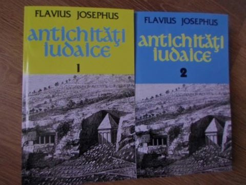 ANTICHITATI IUDAICE VOL.1-2-FLAVIUS JOSEPHUS