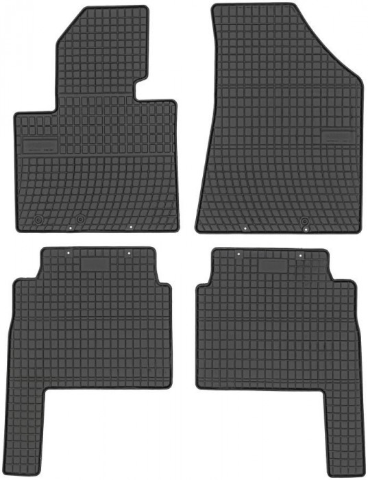 Set Covorase Auto Cauciuc Negro Kia Sorento 2 2009&rarr; 0432