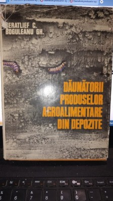 Daunatorii produselor agroalimentare din depozite (contine dedicatia autorului) foto