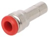 Racord Push-In Reducție Alamă Nichelată 6mm