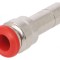 Racord Push-In Reducție Alamă Nichelată 6mm
