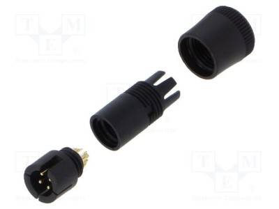 Conector circular BINDER 719 4 pini tată lipire IP40 60V 3A foto