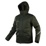 Jacheta de lucru Camo XXXL cu membrana TPU, gluga reglabila si CE