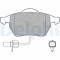 DELPHI LP1706 set placute frana,frana disc