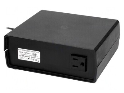 Autotransformator 230V 400VA 115V foto