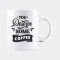 Cana alba personalizata YOU DESERVE SOME COFFEE, INOVATIX&reg;. 330ml