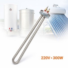 Rezistenta electrica din inox 300W - 220V AC pentru boiler si panou solar nepresurizat