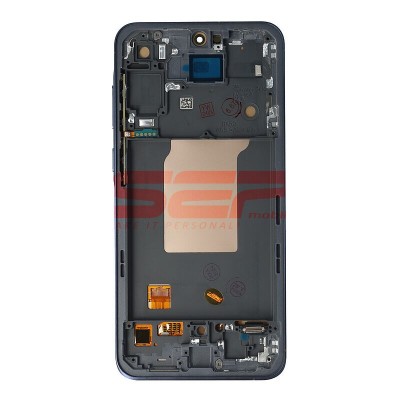 LCD+Touchscreen cu rama Samsung Galaxy A55 5G / A556 BLACK OLED Dimensiune redusa foto