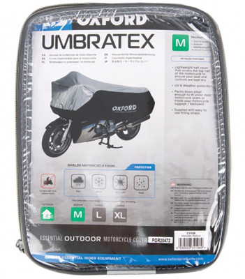 Husa Moto Exterior Oxford Umbratex Cv1 Argintiu Marimea L CV107 foto