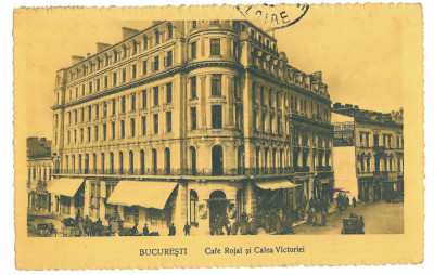 3916 - BUCURESTI, Caffe Royal, Romania - old postcard - used foto