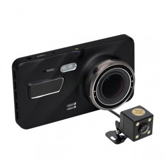 Camera de bord cu camera marsarier Home DVR300, full HD foto