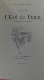 L&#039; EXIL DE RAMA par VALMIKI , &quot; PETIT COLLECTION GUILLAUME &quot; , 1893