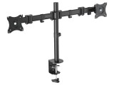 M&acirc;ner reglabil pentru marginea mesei, suport monitor x2, 27"
