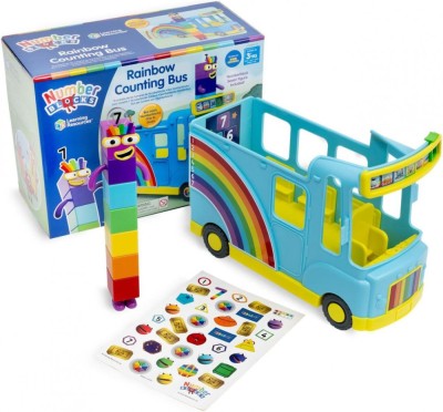 Joc de rol - Numberblocks si autobuzul curcubeu foto