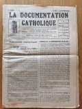 ZIARE VECHI-La Documentation Catholique 1925