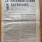 ZIARE VECHI-La Documentation Catholique 1925