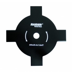 Lama metalica &oslash;255x25.4 mm cu 4 dinti pentru motocoasa HardWork ToolsRange