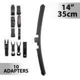 Stergator profesional 14&quot;/35cm - multiadaptor - CARGUARD Best CarHome