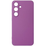 Husa tip capac spate silicon TPU Matte mov pentru Samsung Galaxy S25