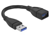 Cablu USB 3.0 A soclu - A mufă, 0,15m