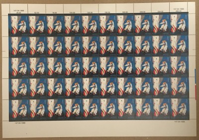 Estonia 1998 50 x Europa CEPT Festivals in block Mi.325 MNH CC.005 foto