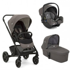 Carucior multifunctional 3 in 1 Chrome Foggy Gray Joie foto