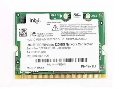 20.Modul/Placa retea wifi wireless wifi laptop WM3B2200BG foto