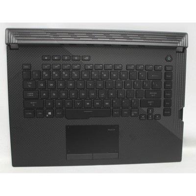 Carcasa superioara cu tastatura palmrest Laptop Gaming, Asus, ROG Strix G G531GV, G531GW, G531GW-1A, 90NR01N1-R31US0, 13N1-8HA0D01, 13NR01N1AP0101, il foto
