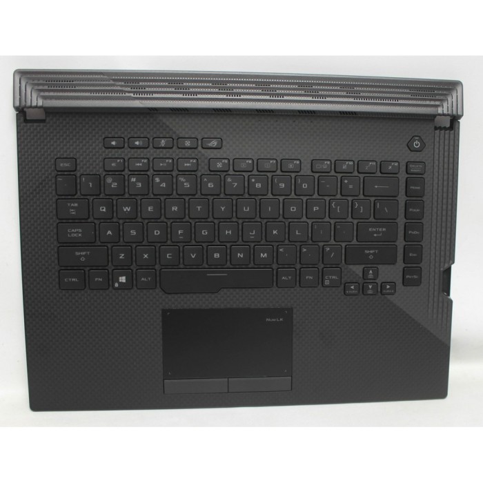 Carcasa superioara cu tastatura palmrest Laptop Gaming, Asus, ROG Strix G G531GV, G531GW, G531GW-1A, 90NR01N1-R31US0, 13N1-8HA0D01, 13NR01N1AP0101, il