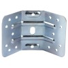 Suport coltar pentru masa drept, 86 x 45 x 55 mm, 40 buc / set