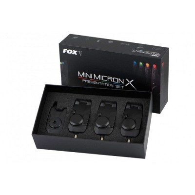 Set Avertizoare FOX Mini Micron X inc. Hardcases + Statie 3+1 foto