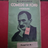 Comedii in fond, George Bacovia, prima editie