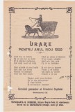 Urare pentru anul nou Serviciul Gunoaelor Sector 2 Bucuresti 1922