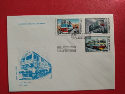 1987 - FDC - LOCOMOTIVE 2 foto