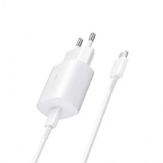Incarcator pentru Samsung A20 A20S A20E USB-C Fast Charger TA1510EWE-DG980BWE