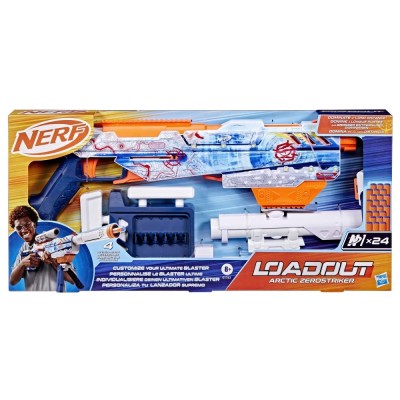 NERF BLASTER LOADOUT ARCTIC ZEROSTRIKER foto