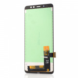 Display, Samsung A8+ (2018), A730, Incell, Negru