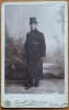 Foto pe carton gros, Leopold Steinberg, Piatra Neamt, sf. secol 19, om politic