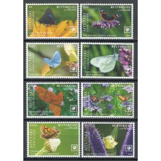 Aitutaki 2020 Mi 1125/32 MNH - Fluturi (160 &euro;)